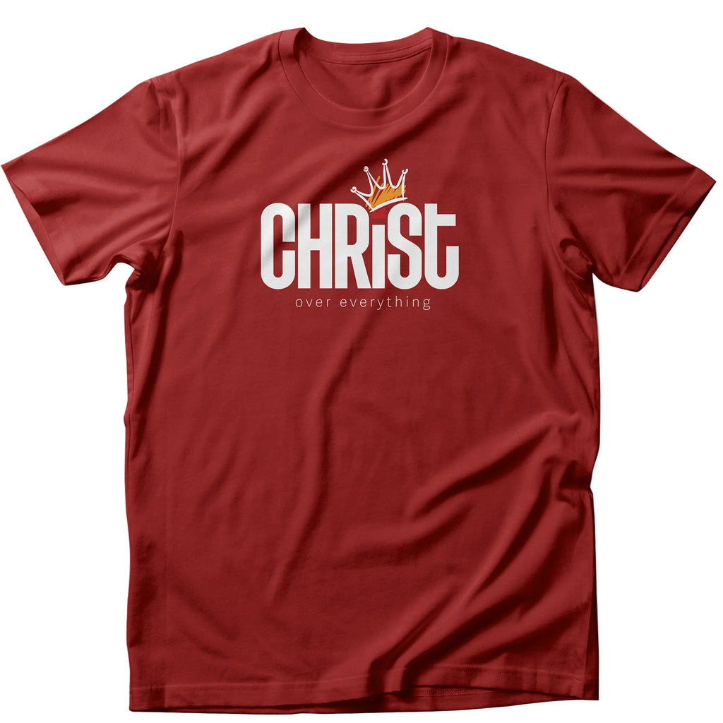Christ Over Everything Fitted Tee